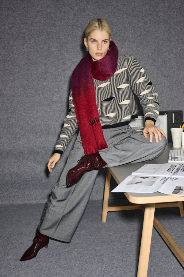 Pull Bawaves Beige/Noir Ichi