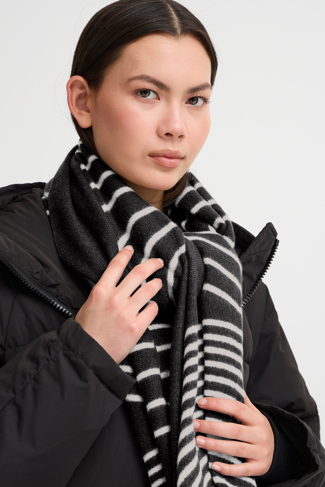 Foulard Lana Noir Ichi