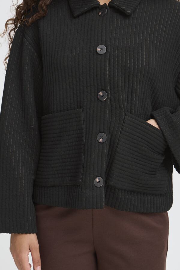 Veste Kate Quilted Noir Ichi