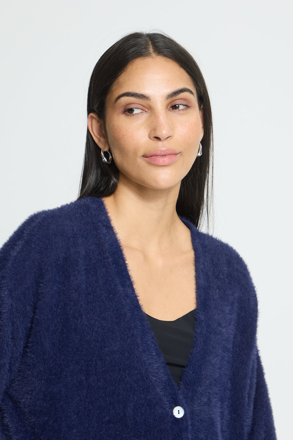 Cardigan Brula Bleu Maritime Ichi