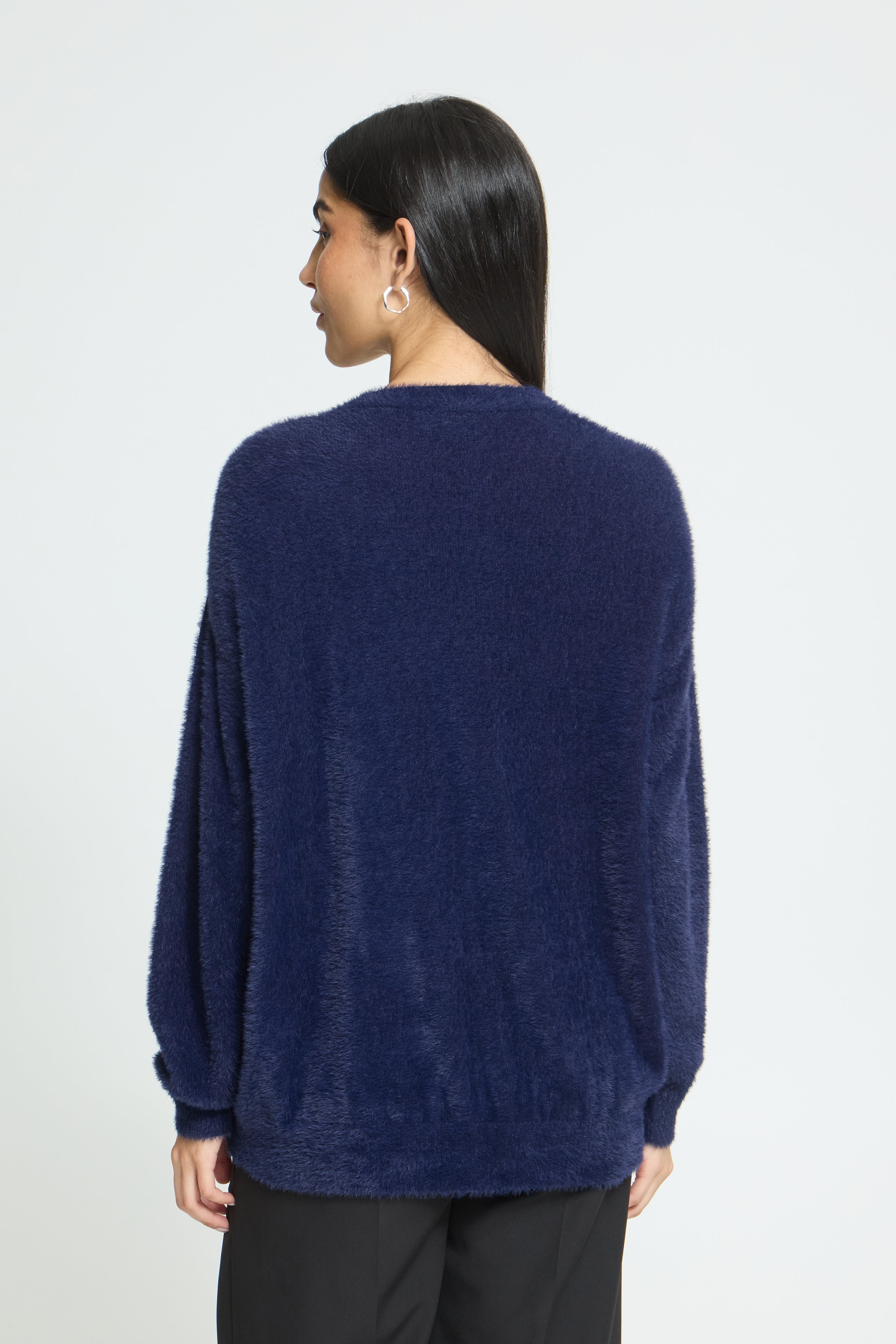Cardigan Brula Bleu Maritime Ichi
