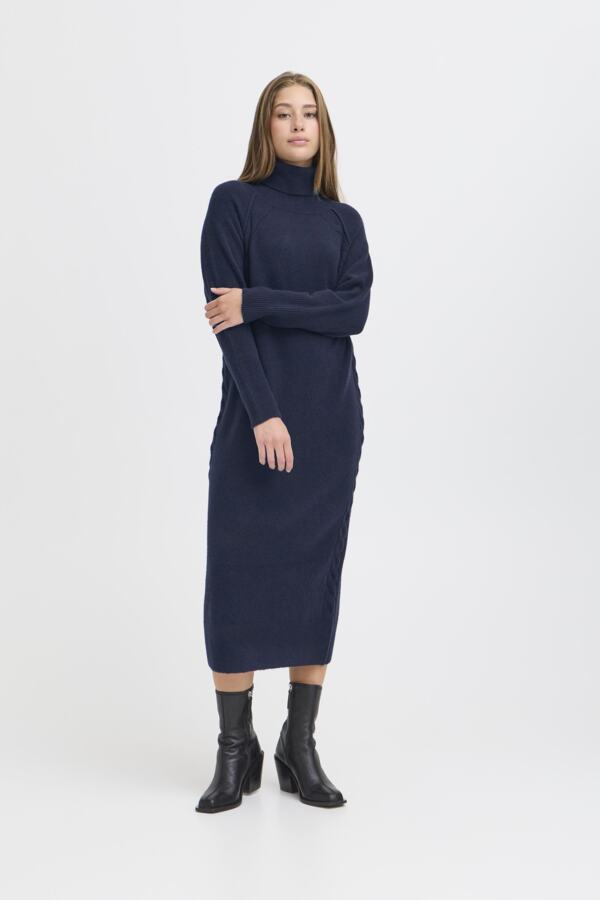 Robe Dasila Bleu Marine Ichi