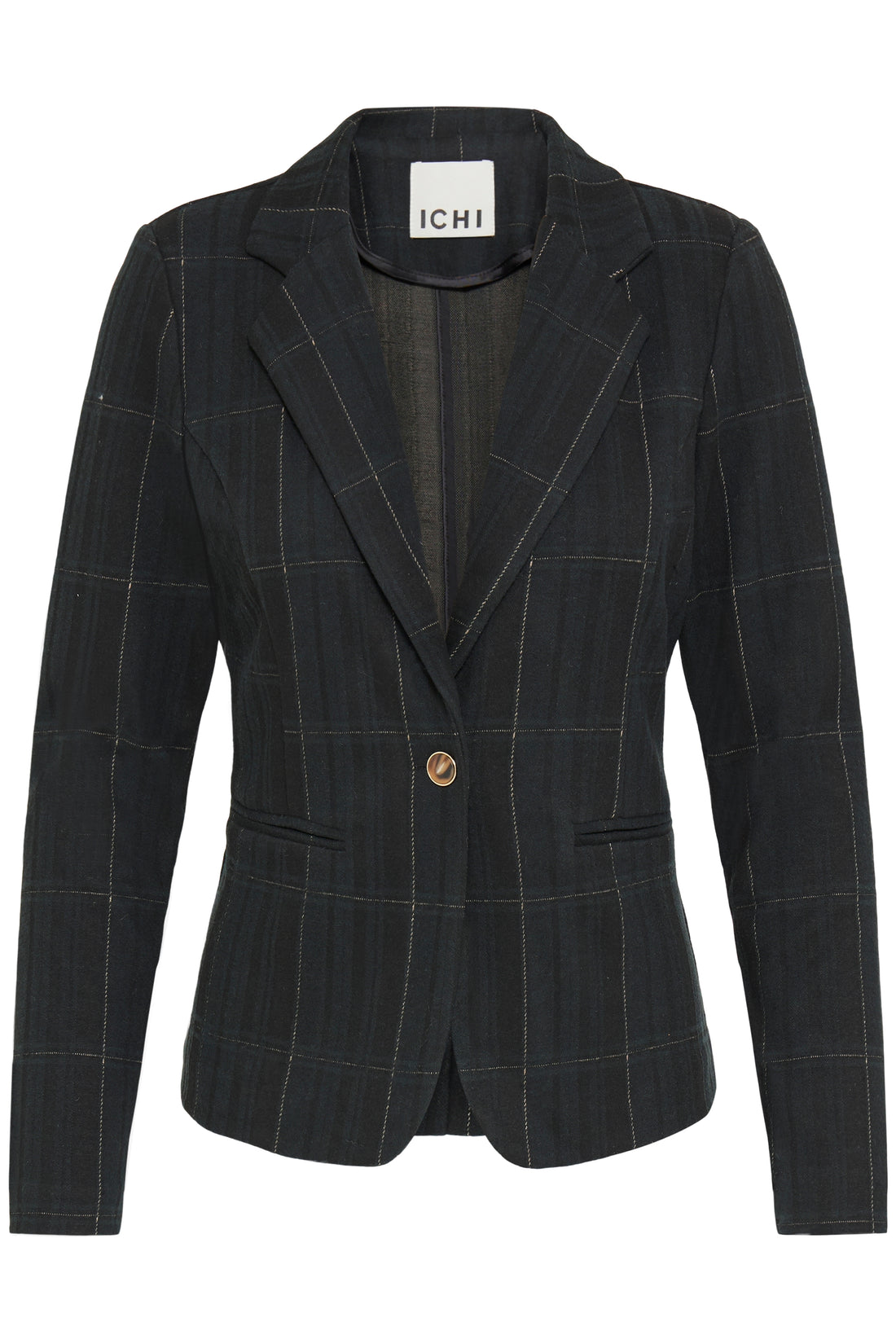 Veston Kate Woolley Noir/Vert Check Ichi