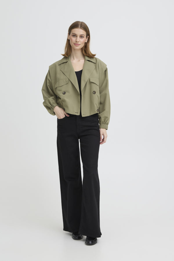 Ichi Gezavo Green Coat