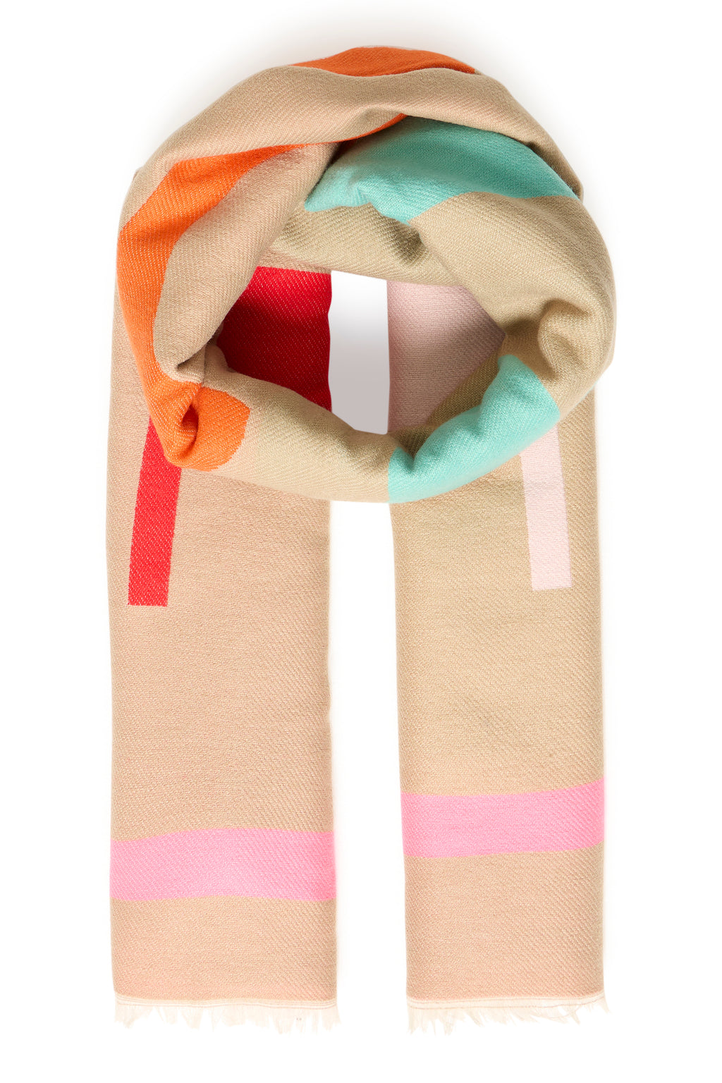 Magdalena Red Dahlia Ichi Scarf