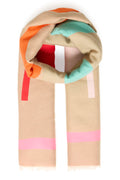 Magdalena Red Dahlia Ichi Scarf