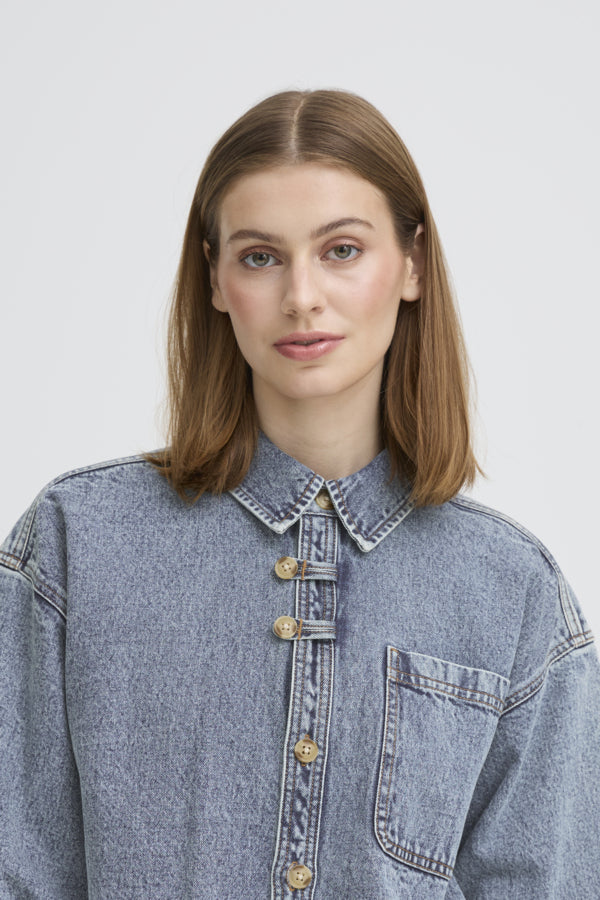 Veste Marima Bleu Jeans Ichi