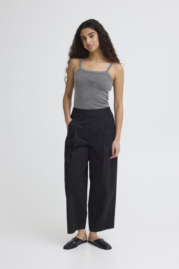 Ichi Black Funi Trousers