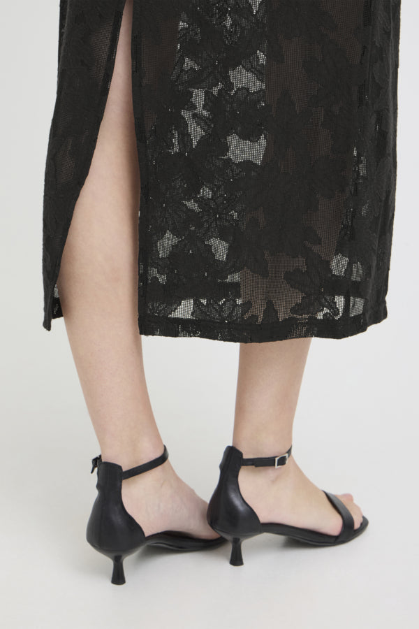 Ichi Black Mania Skirt