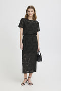 Ichi Black Mania Skirt