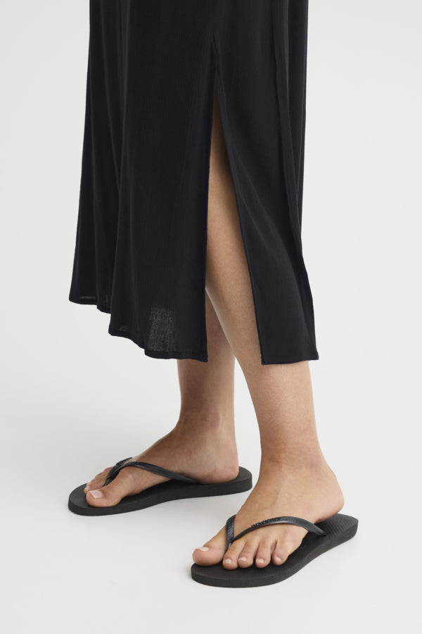 Ichi Marrakech Black Skirt
