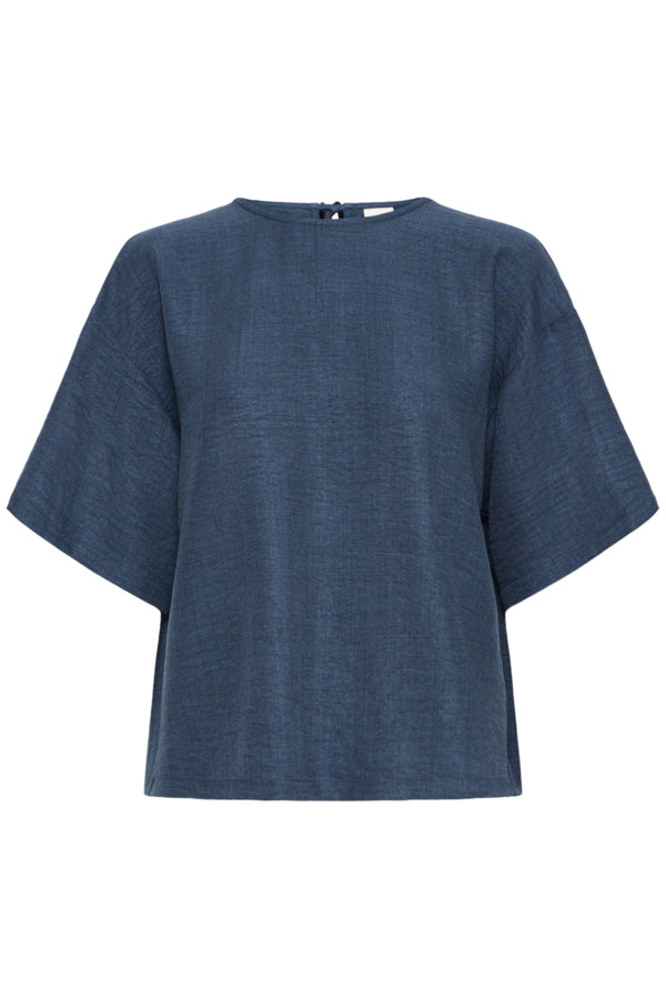 Ichi Navy Katico Top
