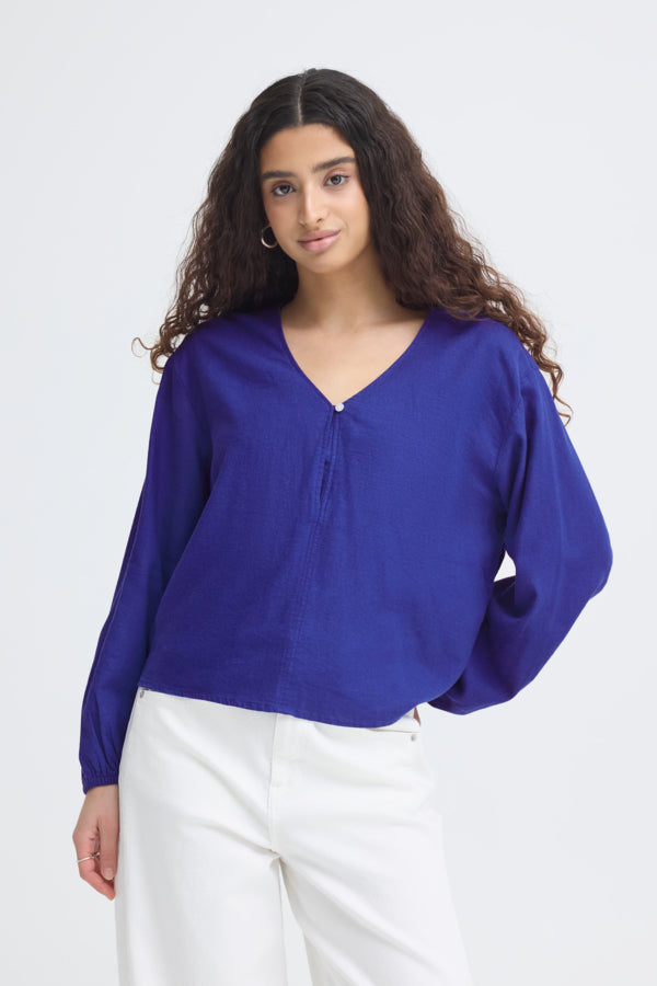 Ichi Linno LS Top Blue