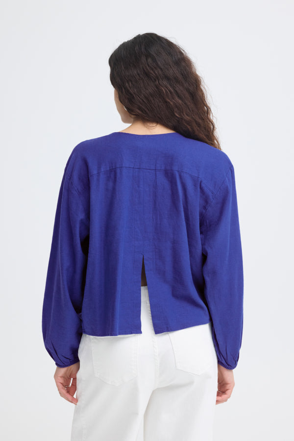 Ichi Linno LS Top Blue