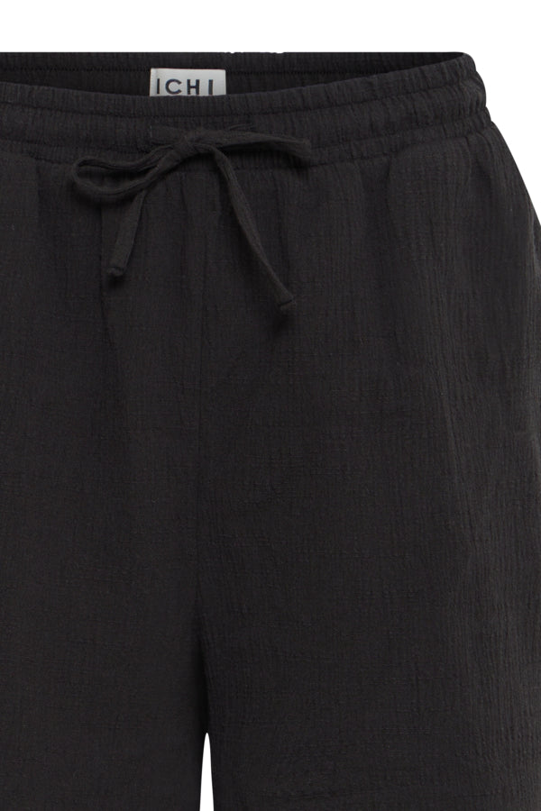 ICHI Black Lifana Shorts