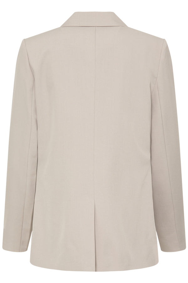 Ichi Fava Long Dove Blazer Mix