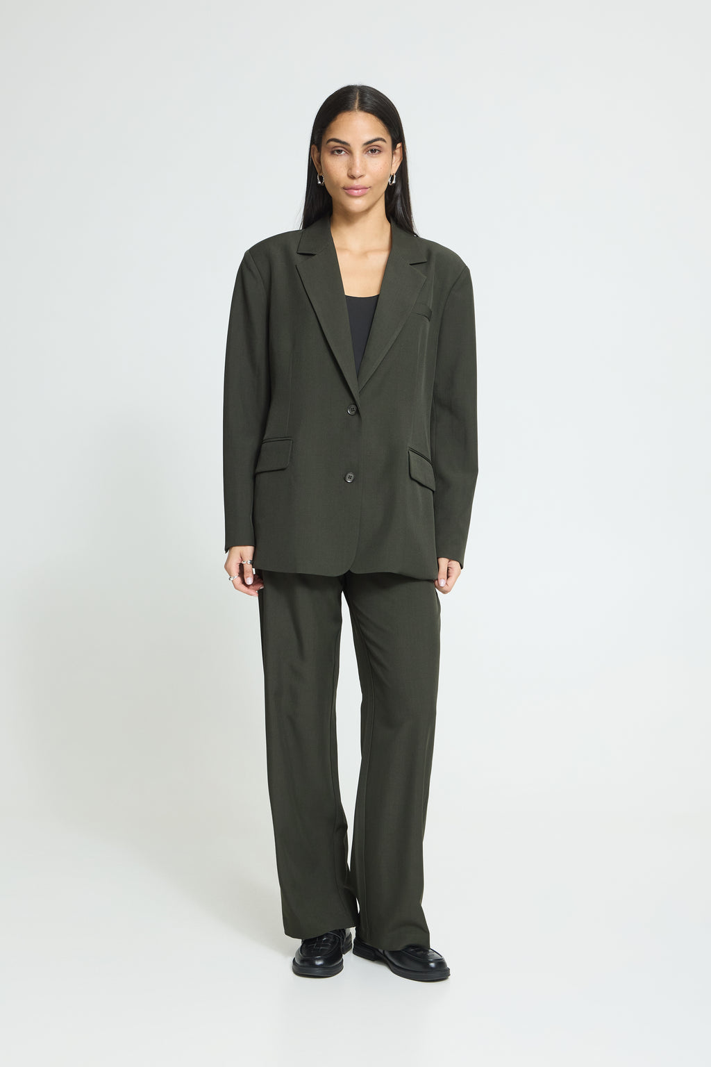 Veston Fava Oversize Vert Rosin Ichi
