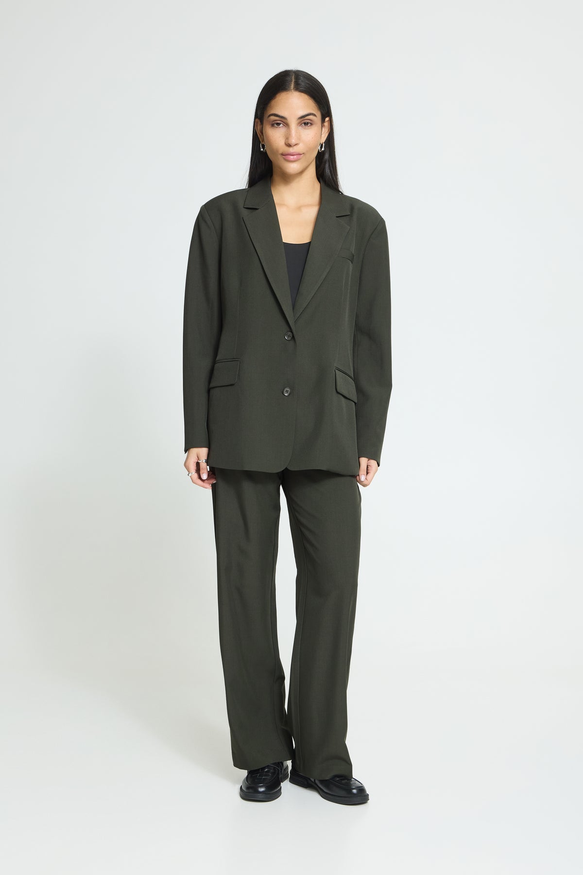 Veston Fava Oversize Vert Rosin Ichi