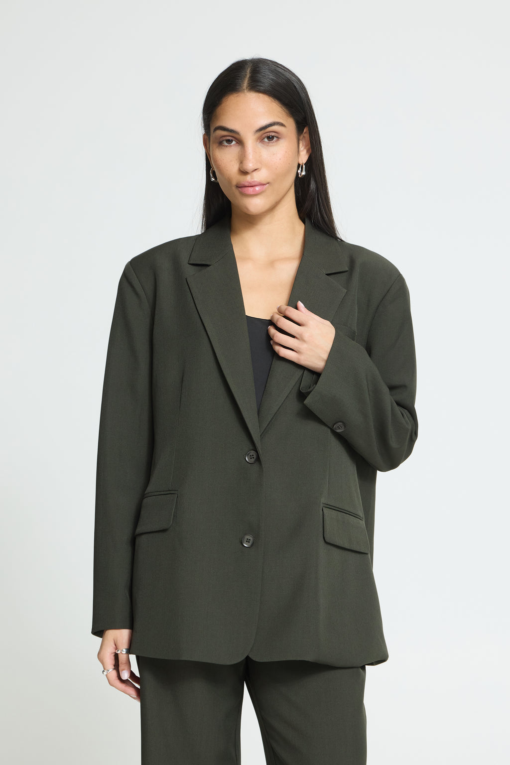 Veston Fava Oversize Vert Rosin Ichi