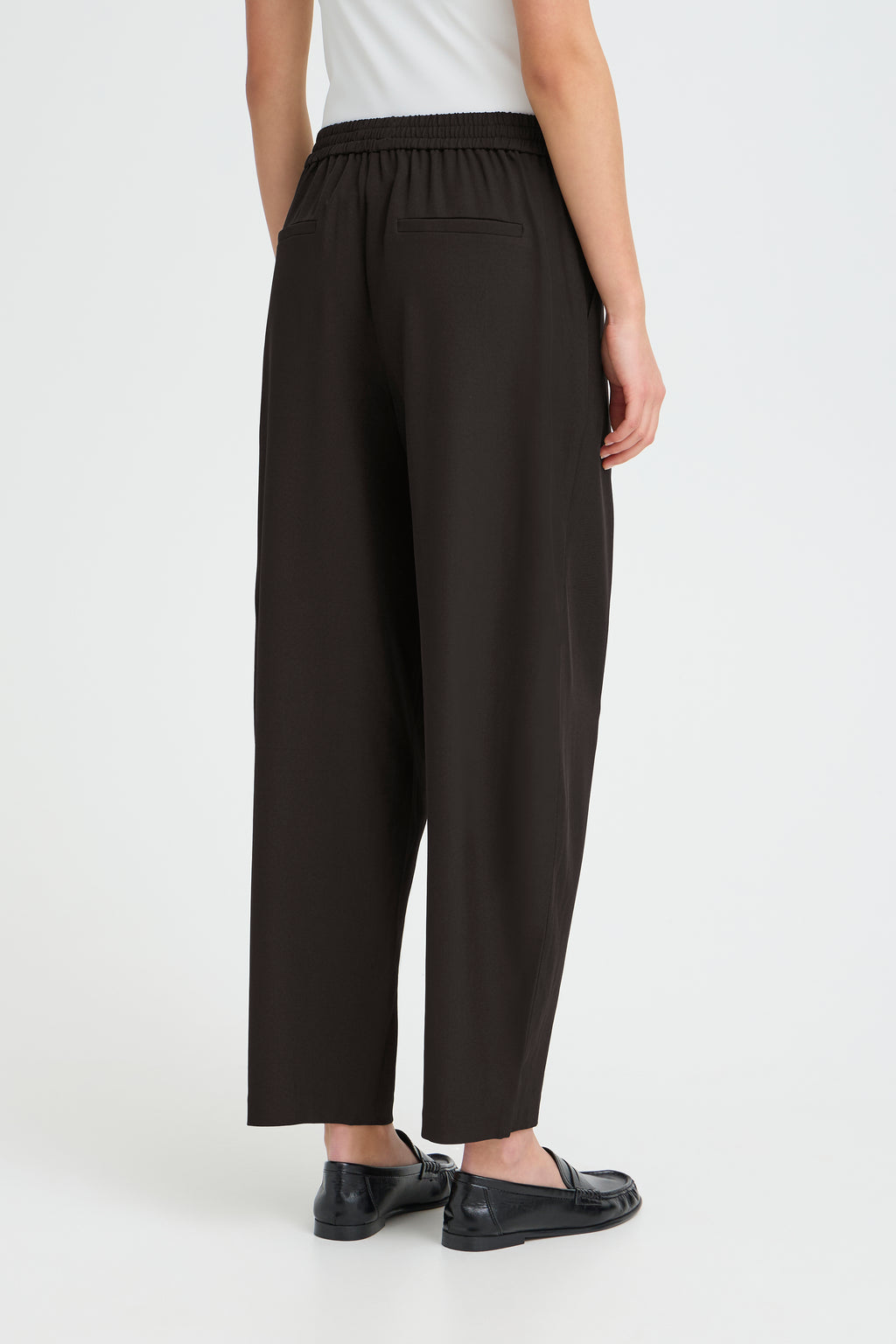 Pantalon Fava Barrel Noir Ichi