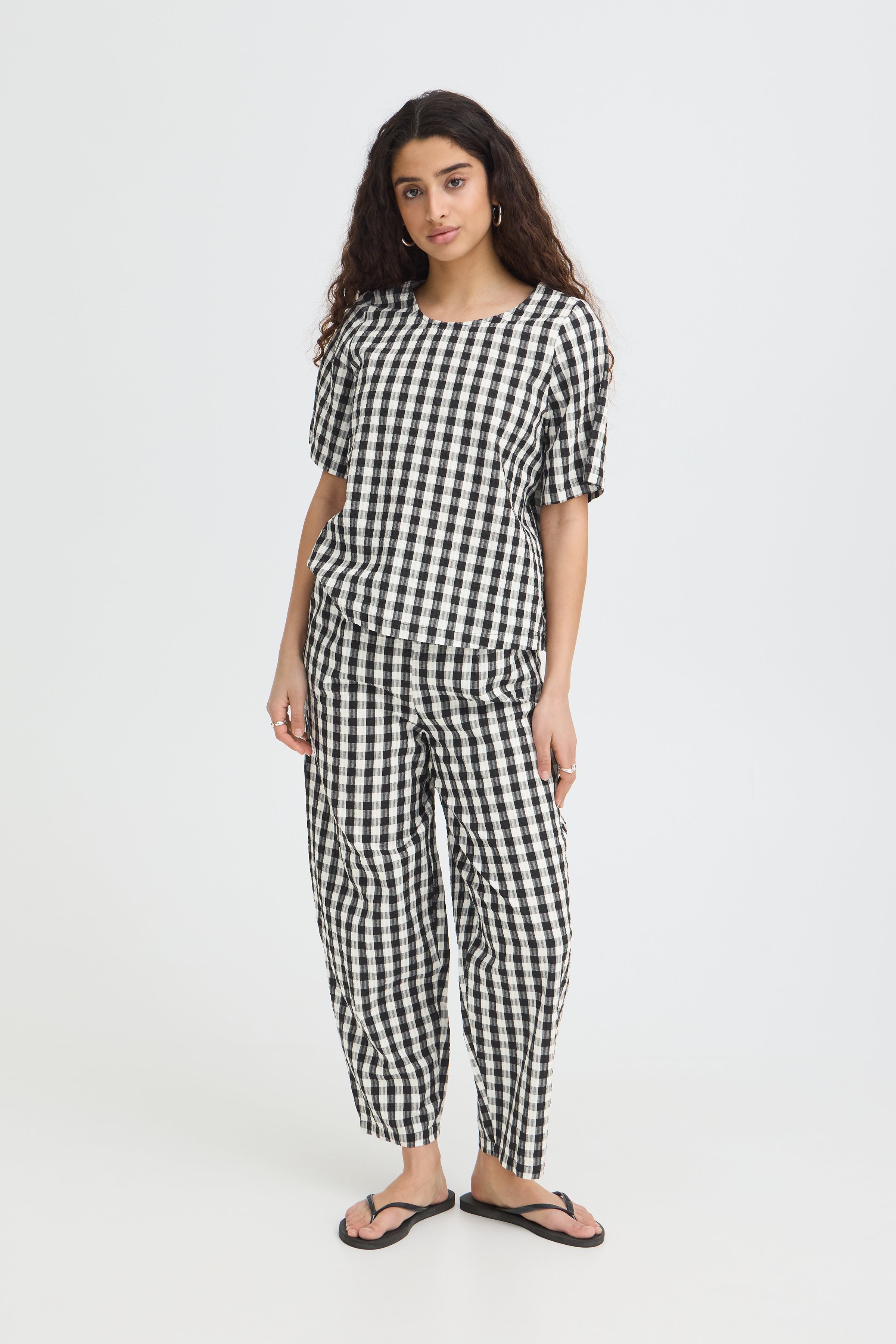 Haut Karra Noir/Blanc ICHI