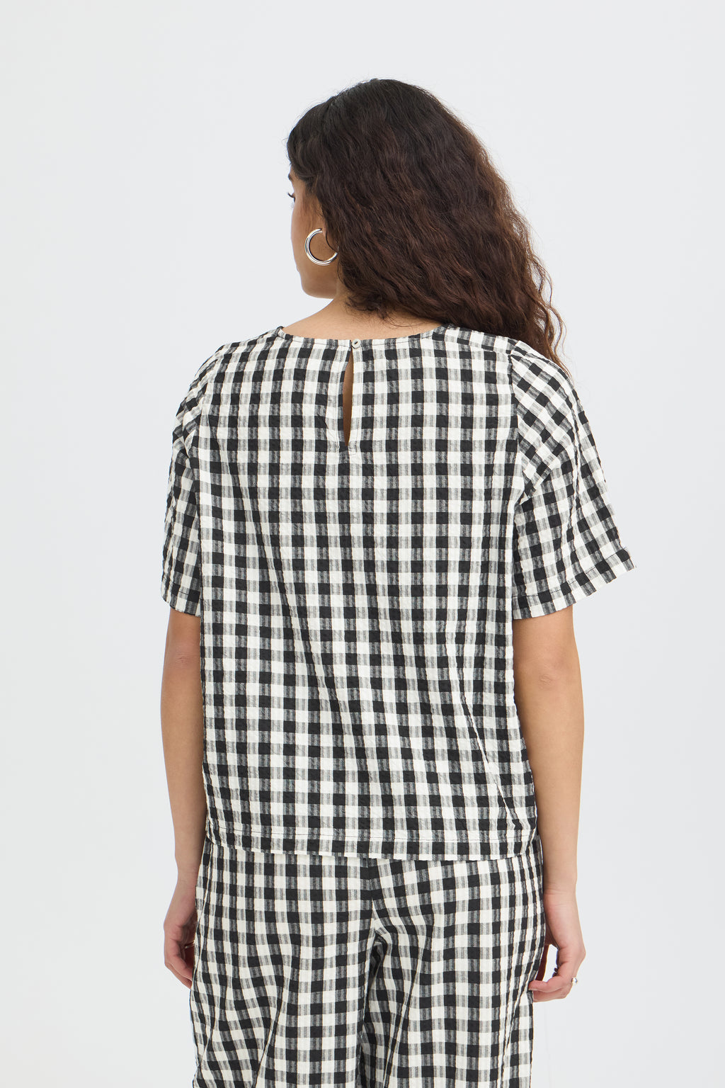 Haut Karra Noir/Blanc ICHI