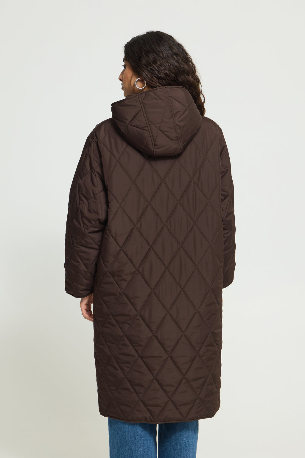 Manteau Hansa Brun Mole Ichi