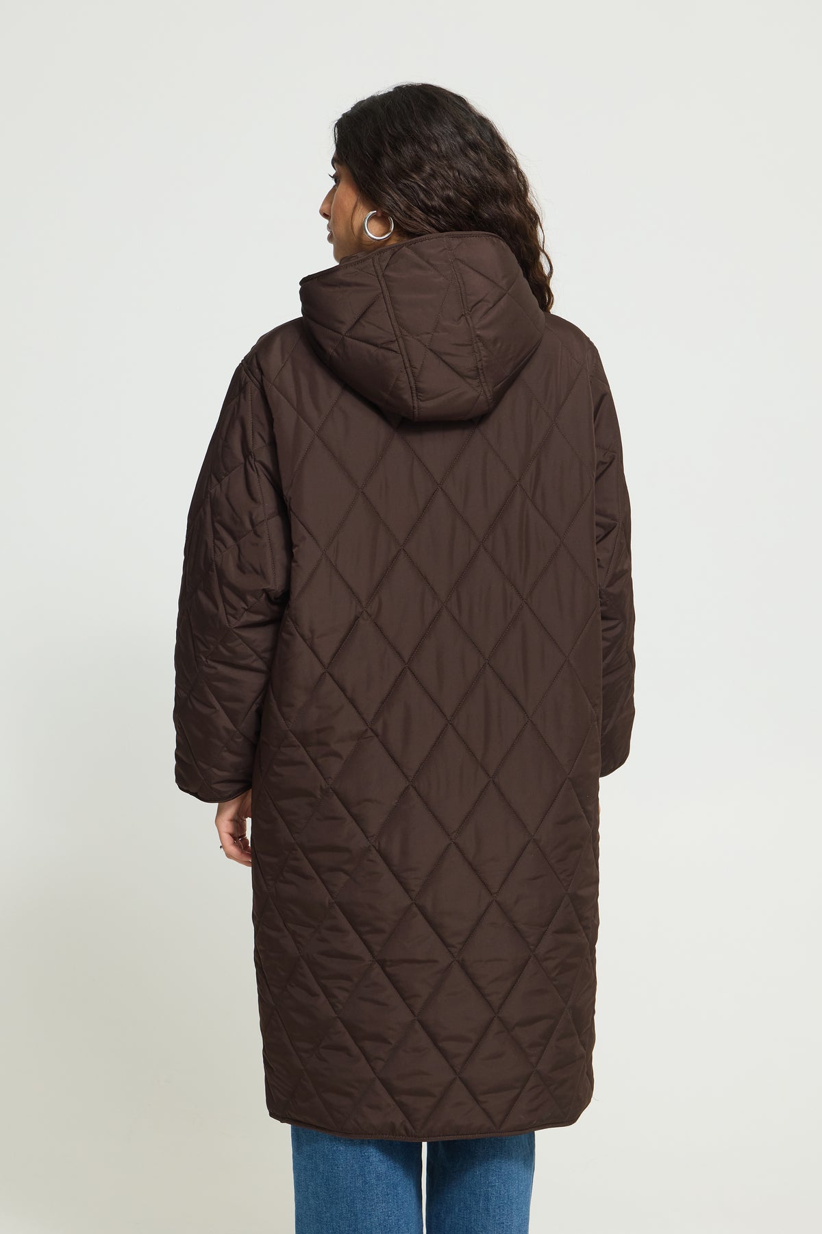Manteau Hansa Brun Mole Ichi
