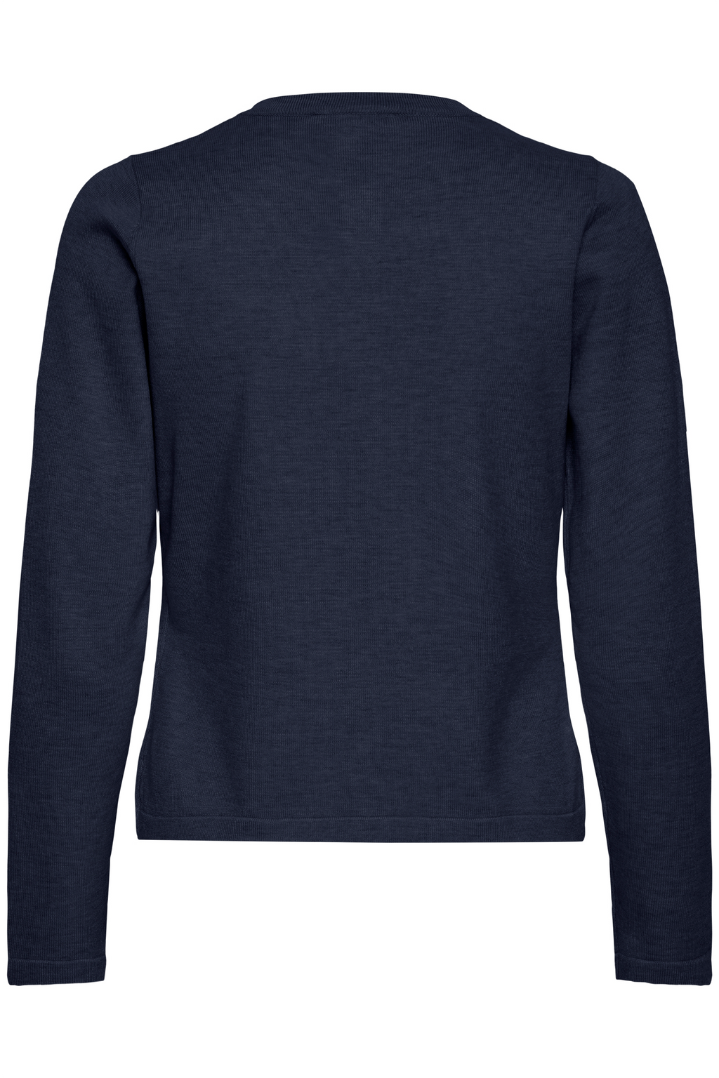 Cardigan Luls O-Neck Bleu Marine Ichi