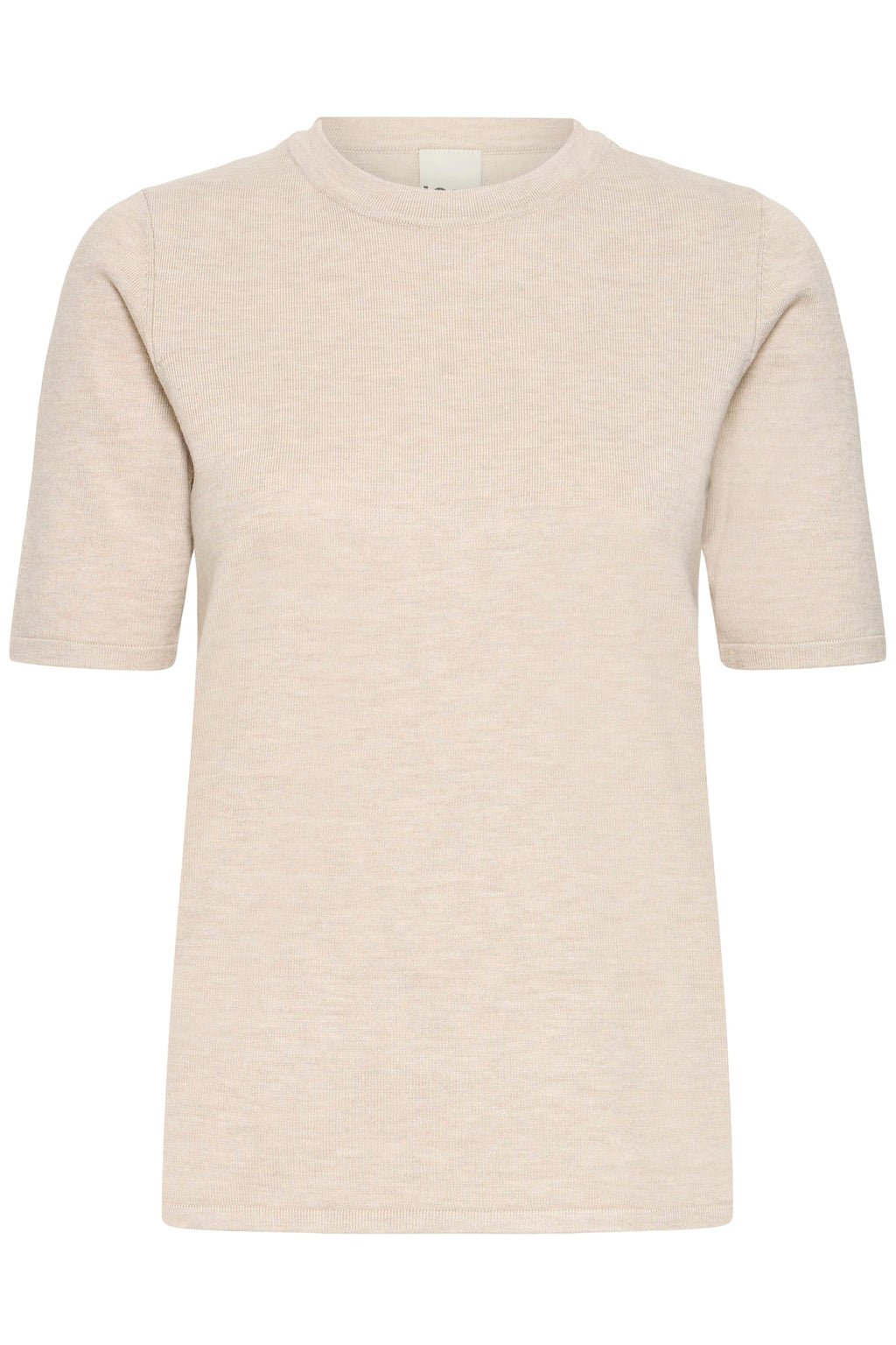 Haut Luls O-Neck Beige Mélange Ichi
