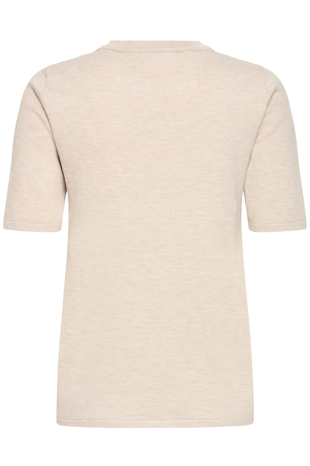 Haut Luls O-Neck Beige Mélange Ichi