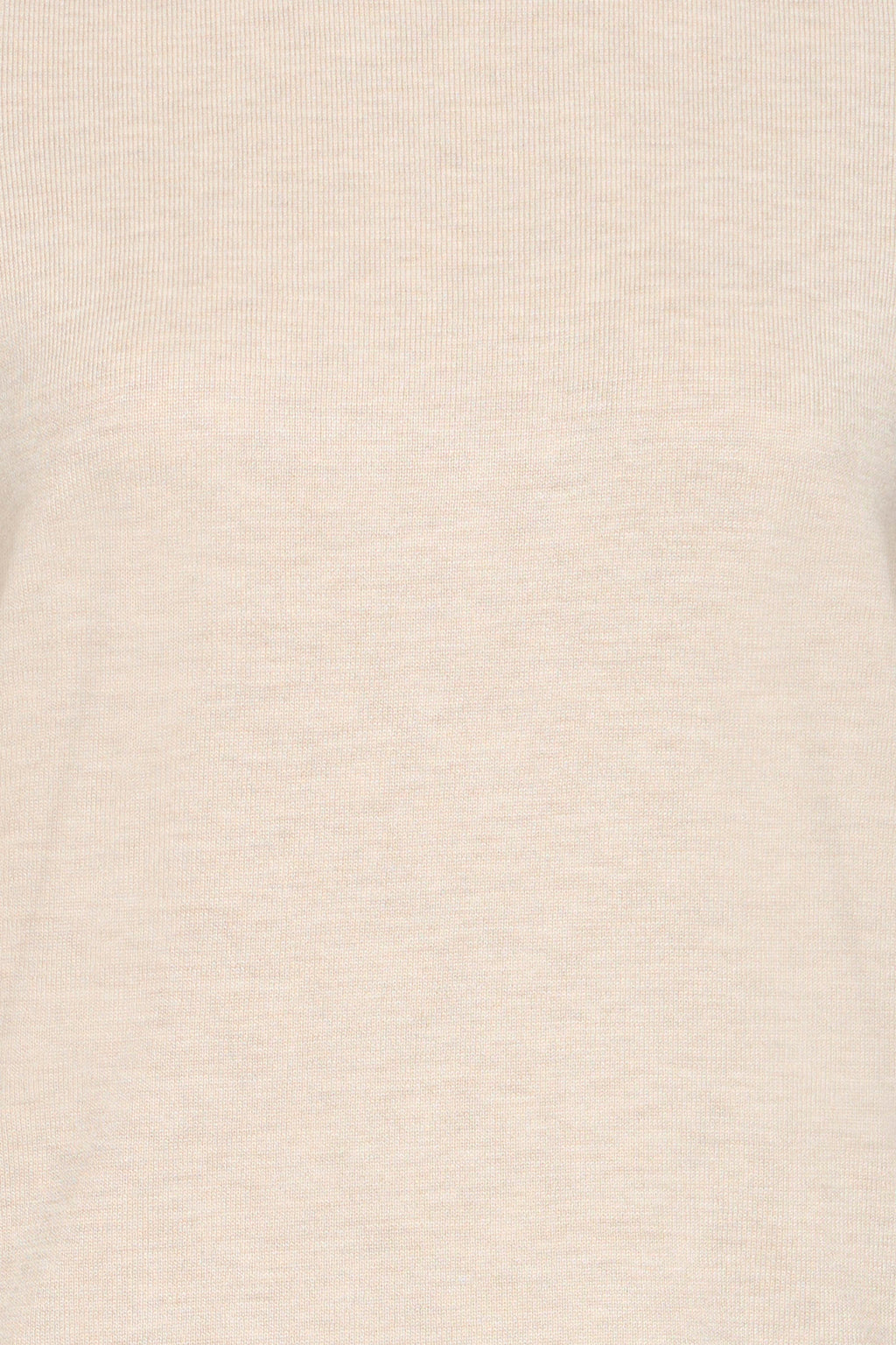 Haut Luls O-Neck Beige Mélange Ichi