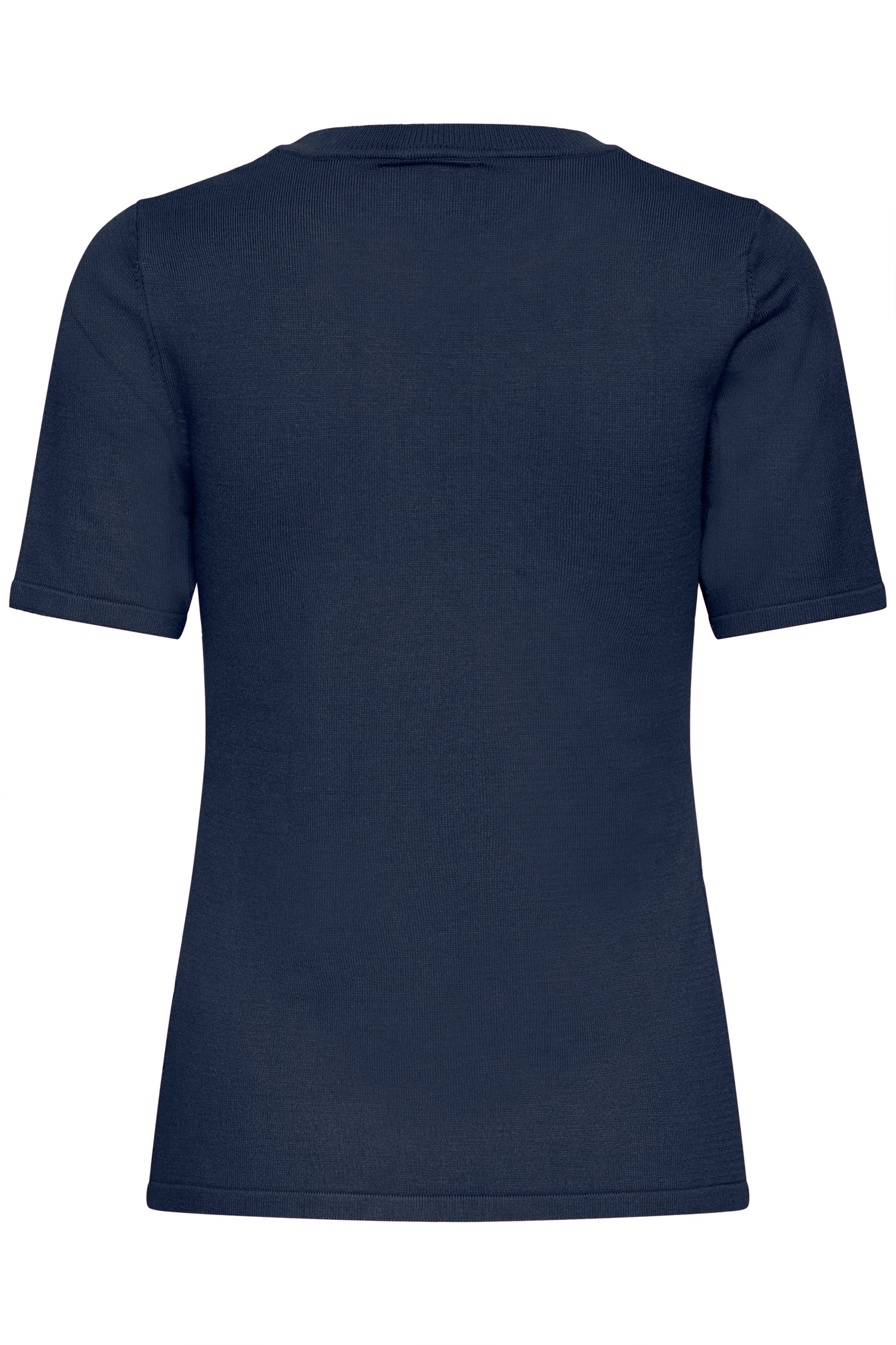 Haut Luls O-Neck Bleu Marine Ichi
