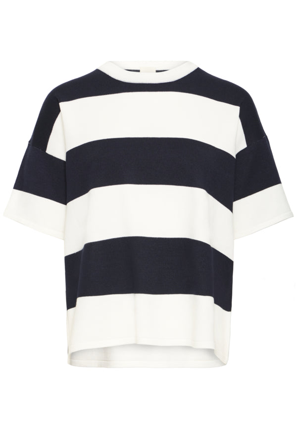 Luls Loose Marine & White Ichi Jumper
