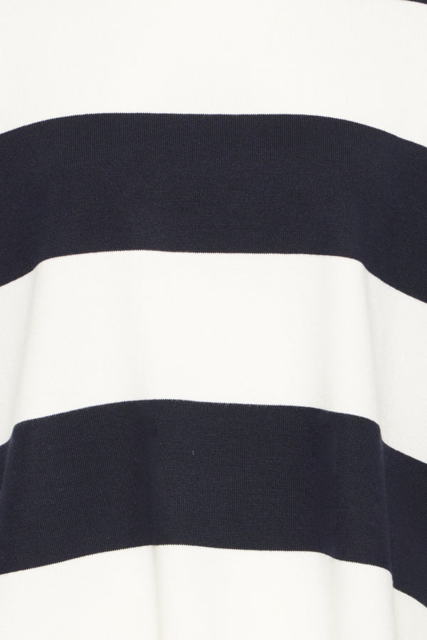 Chandail Luls Loose Marine & Blanc Ichi