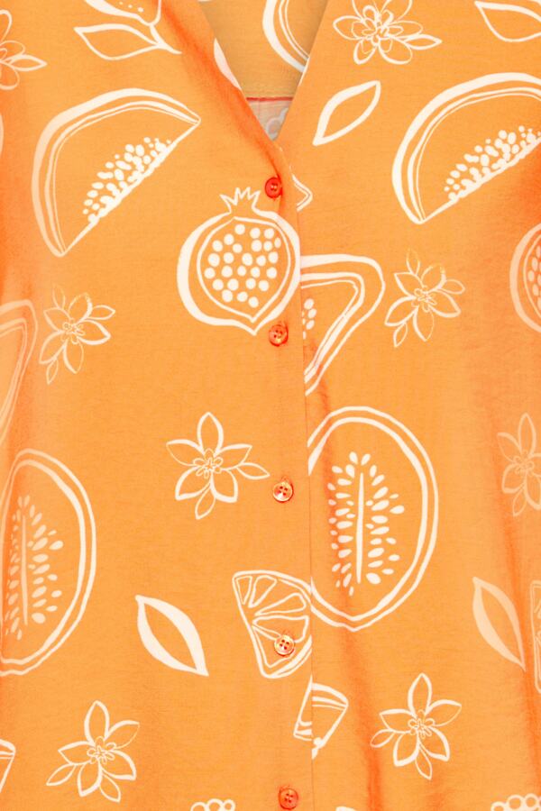 Chemise Falura Orange Ichi