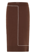 Jupe Ballia Brune Ichi
