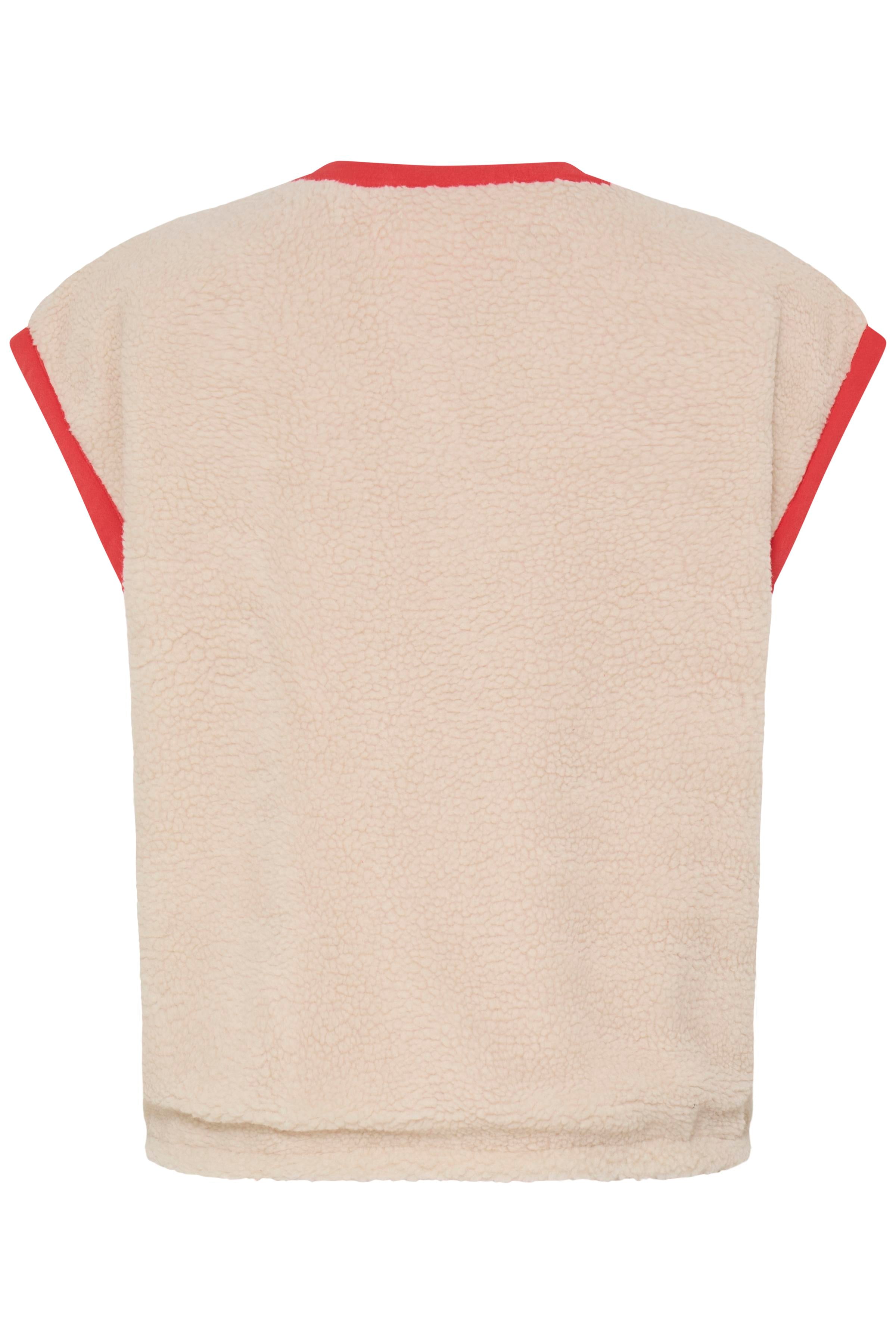 Veste Reversible Lizola Crème et Rose Ichi