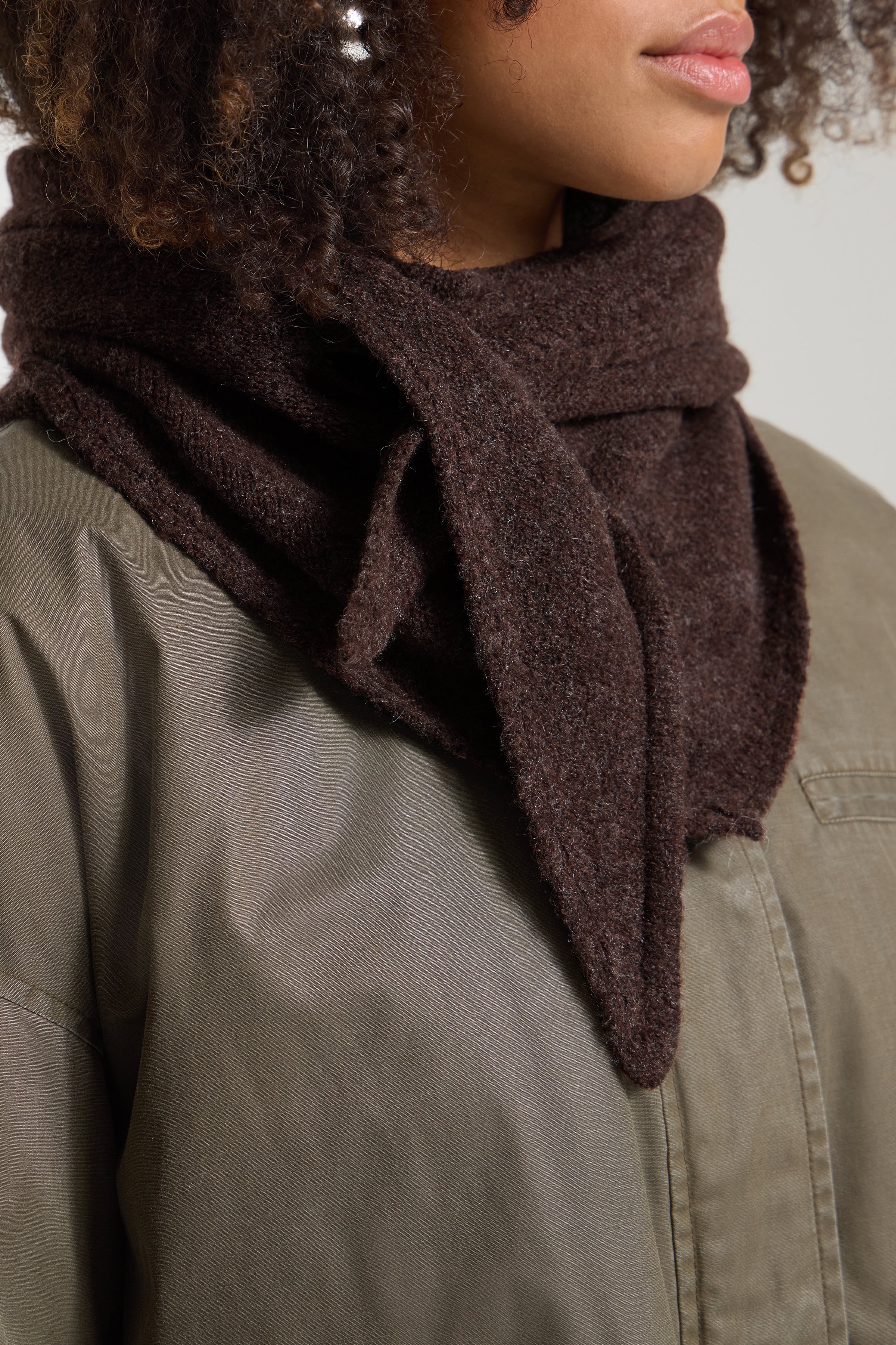 Foulard Gry Brun Ichi