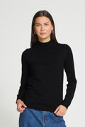Haut Luls Turtleneck Noir Ichi