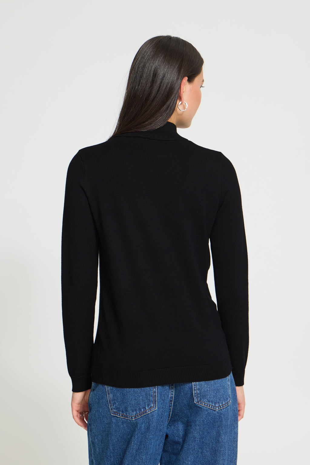 Haut Luls Turtleneck Noir Ichi
