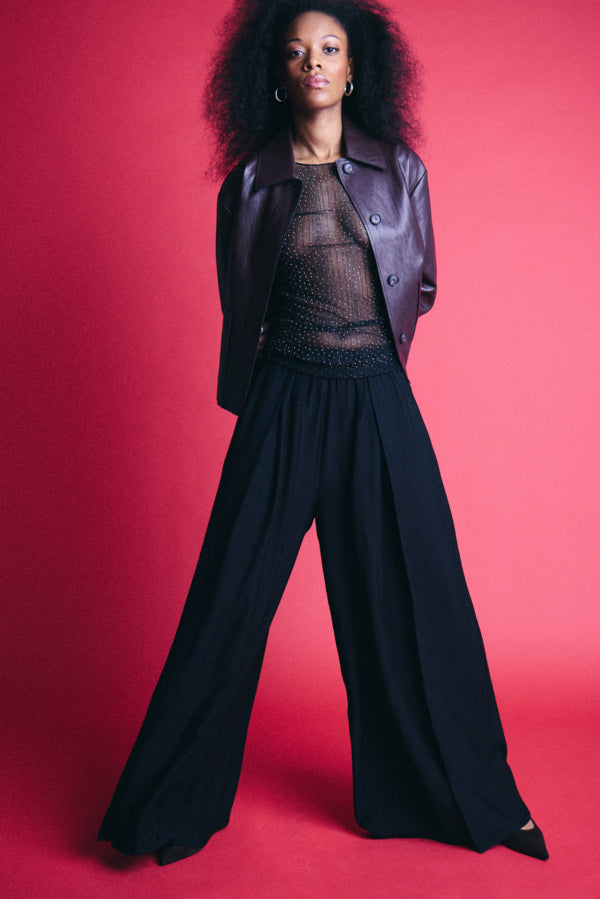 Pantalon Ginnie Noir Ichi