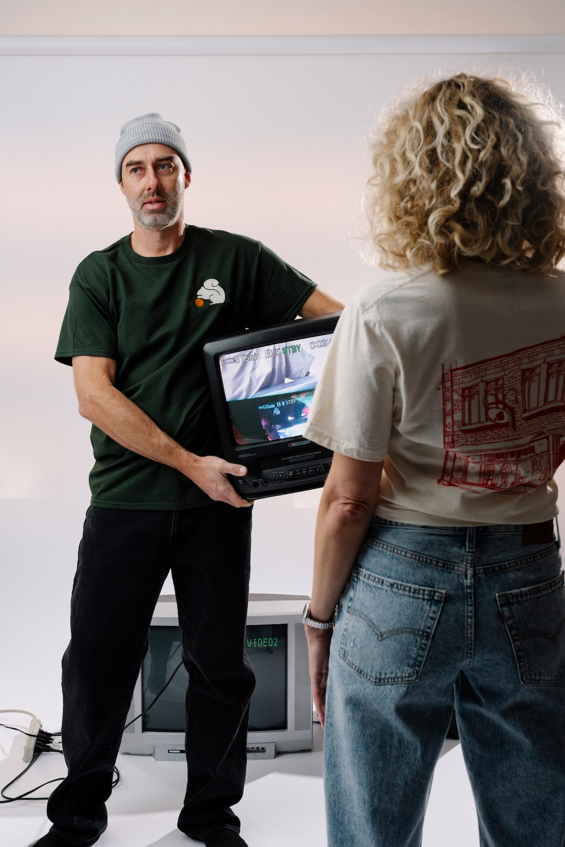 T-Shirt Rongeur de St-Jambe Vert Forêt Séraphin