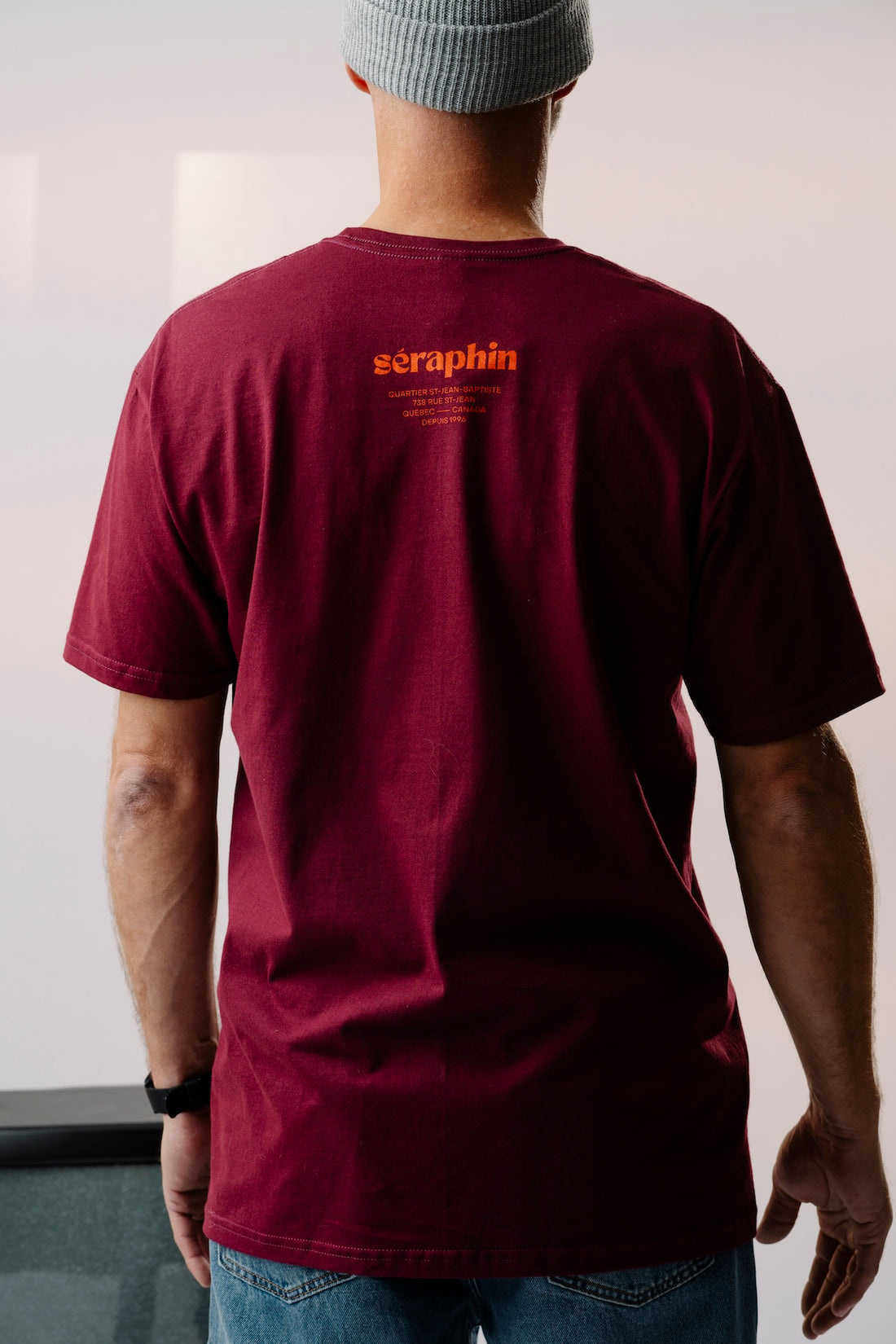 T-Shirt Depuis 1996 Bordeaux Séraphin