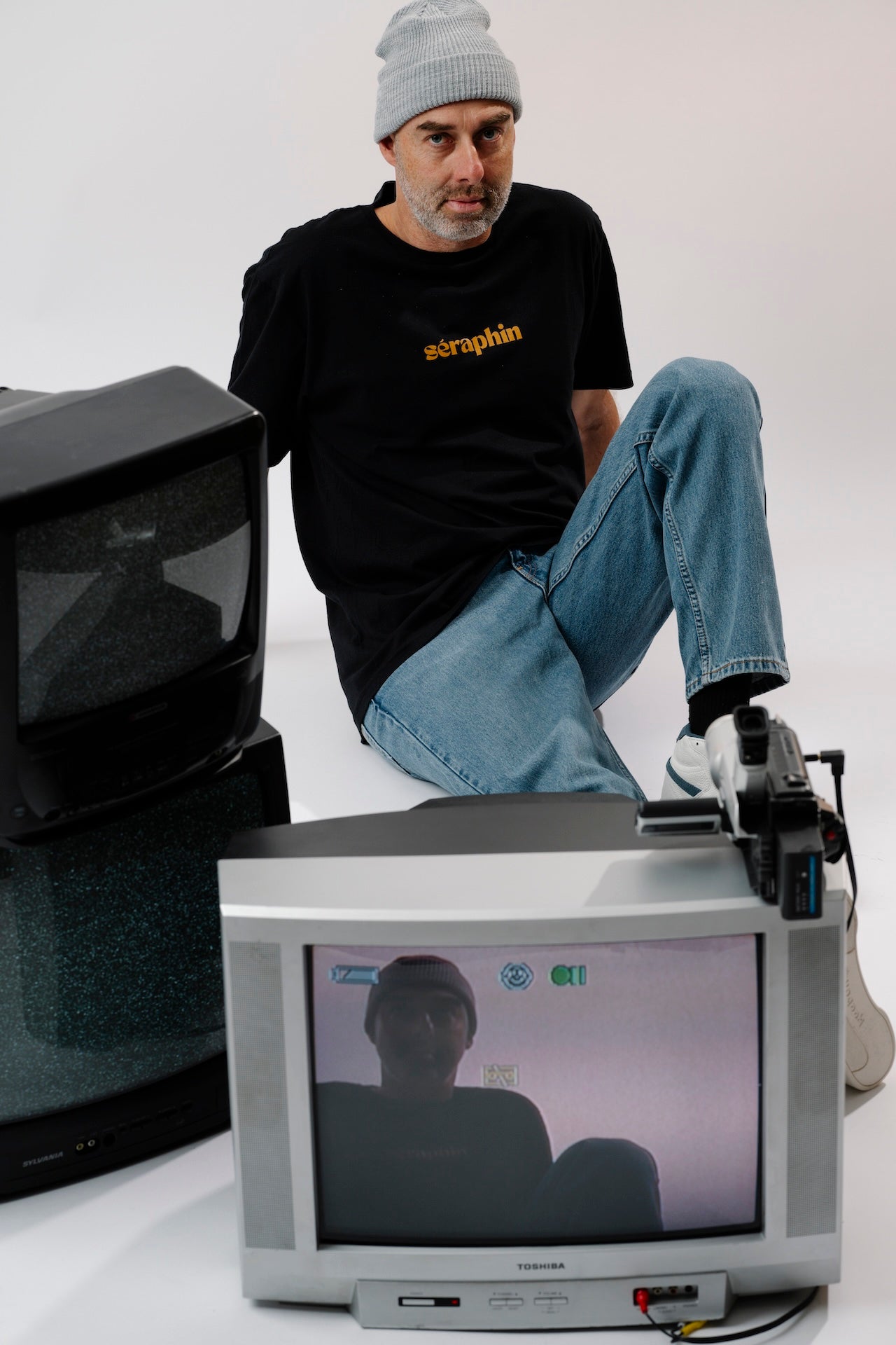 T-Shirt Nous Noir Séraphin