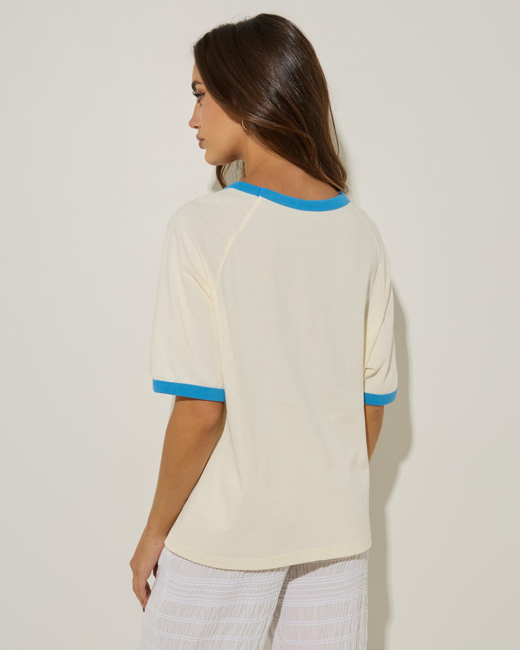 T-Shirt Sunshine Seashell Cream Rhythm
