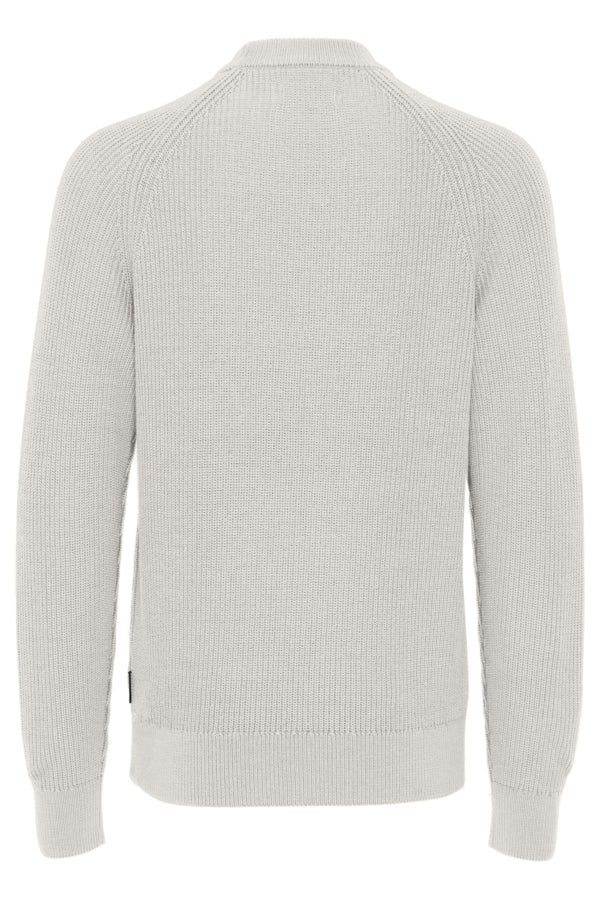 Pull Kristian Raglan Rib Beige Stone Casual Friday