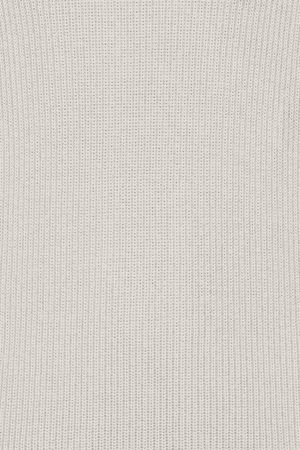 Pull Kristian Raglan Rib Beige Stone Casual Friday