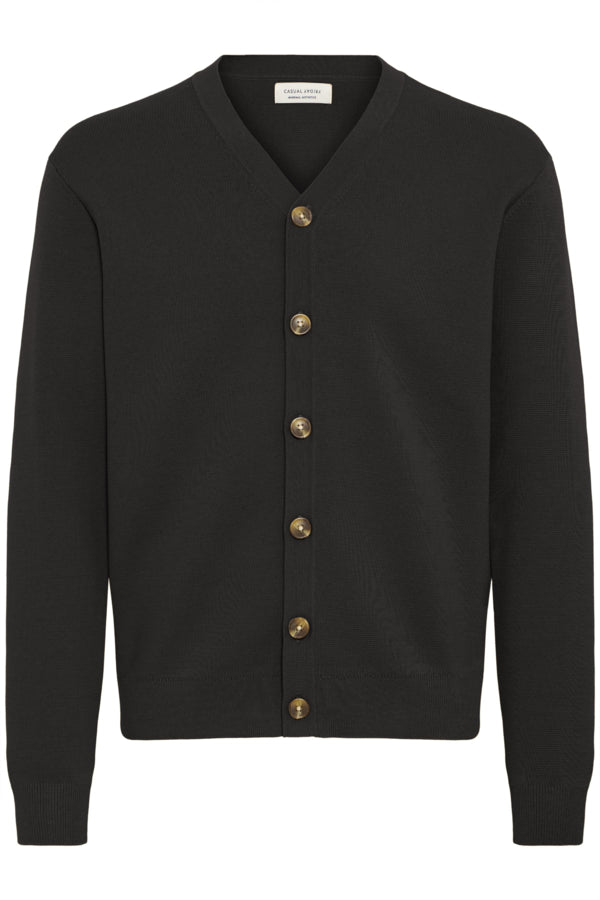 Agnar Black Casual Friday Cardigan