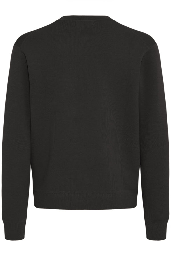 Agnar Black Casual Friday Cardigan